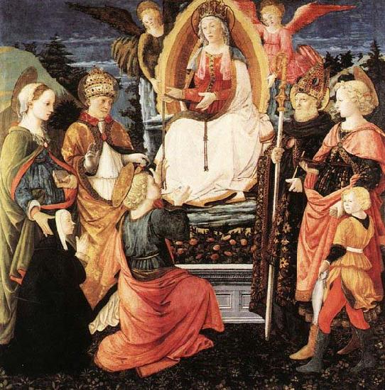 Fra Filippo Lippi Madonna della Cintola oil painting image